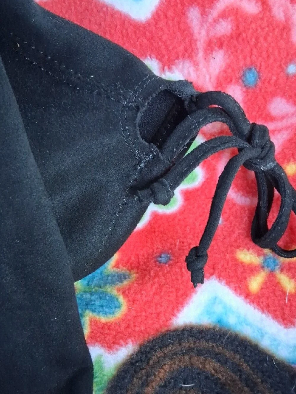 Time and Tru Black Over-the-Knee Zip Riding Boots
